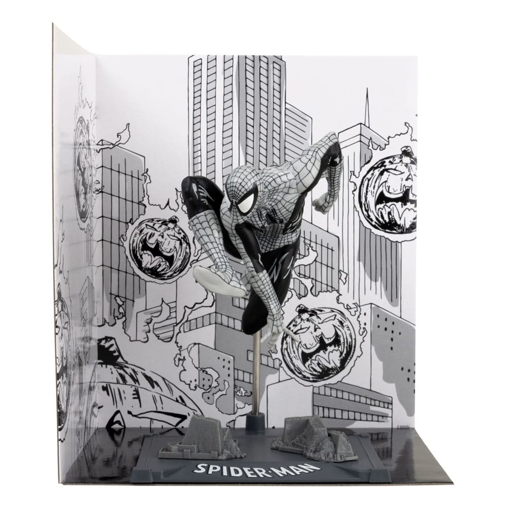 Marvel Collection PVC Statue 1/10 Spider-Man (Spider-Man #6)(Line Art)(Gold Label) 10 cm - MangaShop.ro