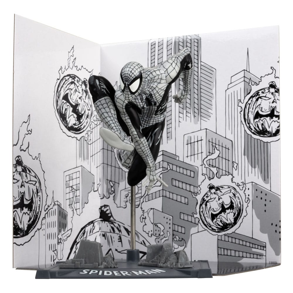 Marvel Collection PVC Statue 1/10 Spider-Man (Spider-Man #6)(Line Art)(Gold Label) 10 cm - MangaShop.ro