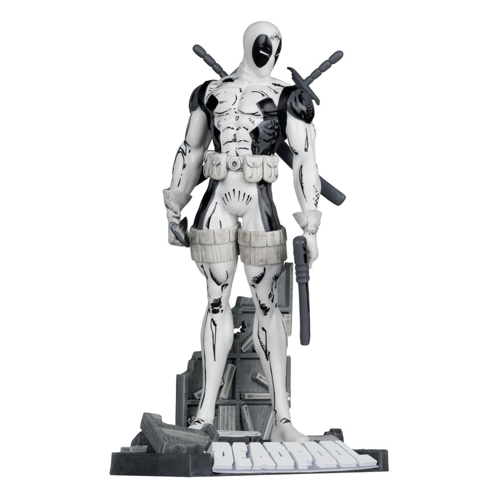 Marvel Collection PVC Statue 1/10 Deadpool (The New Mutants #98) (Line Art) (Gold Label) 17 cm - MangaShop.ro