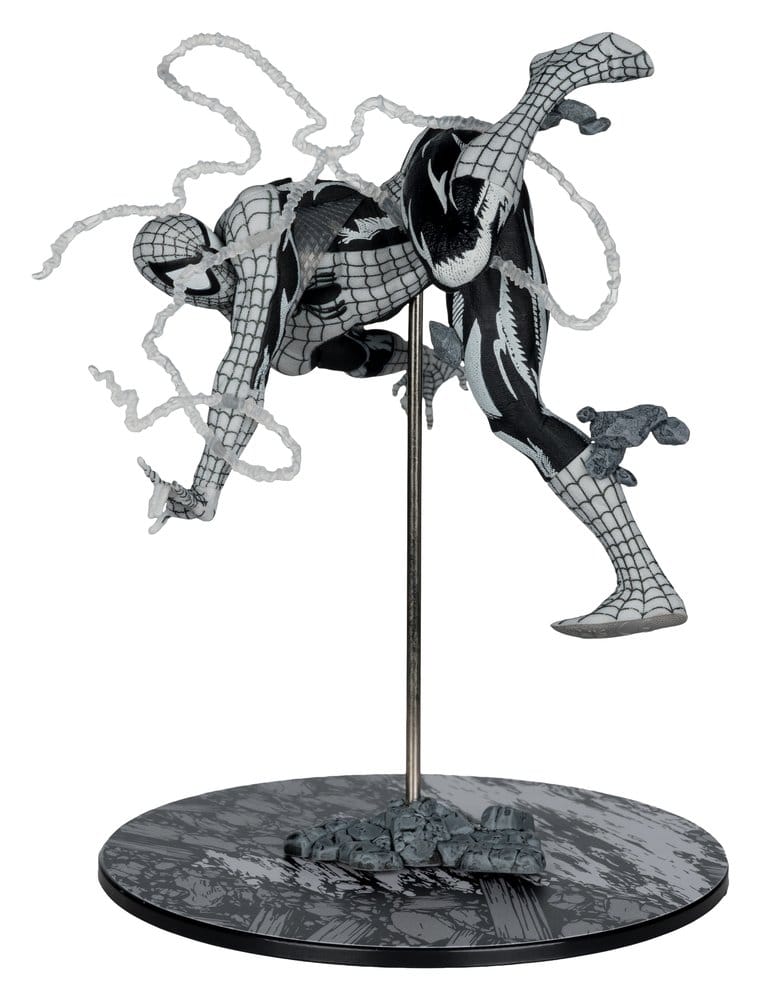 Marvel PVC Statue !/10 Spider-Man (Line Art) (The Amazing Spider-Man #318) (Gold Label) 17 cm - MangaShop.ro