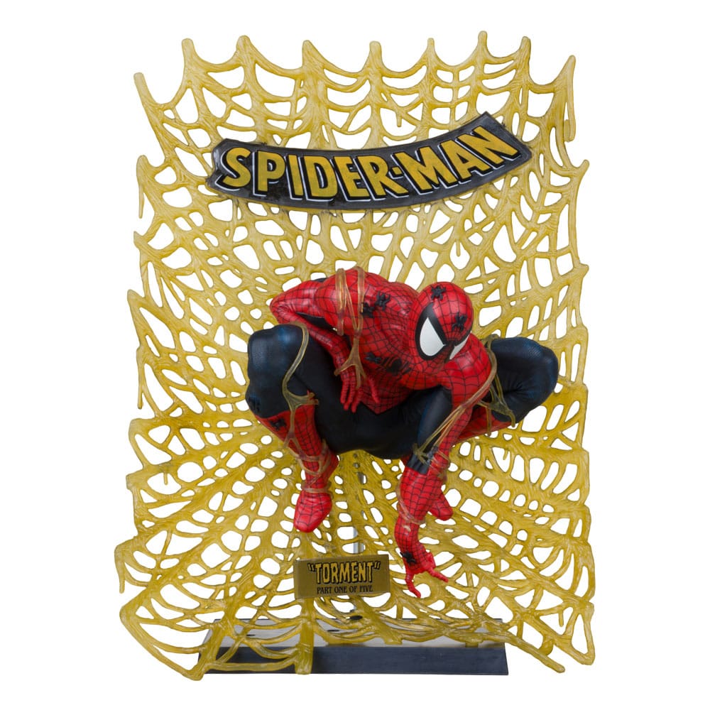 Marvel Collection PVC Statue 1/6 Spider-Man (Spider-Man # 1) (Gold Edition) (Gold Label) 15 cm - MangaShop.ro