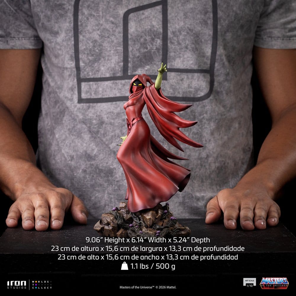 Masters of the Universe Art Scale Statue 1/10 Shadow Weaver 23 cm - MangaShop.ro
