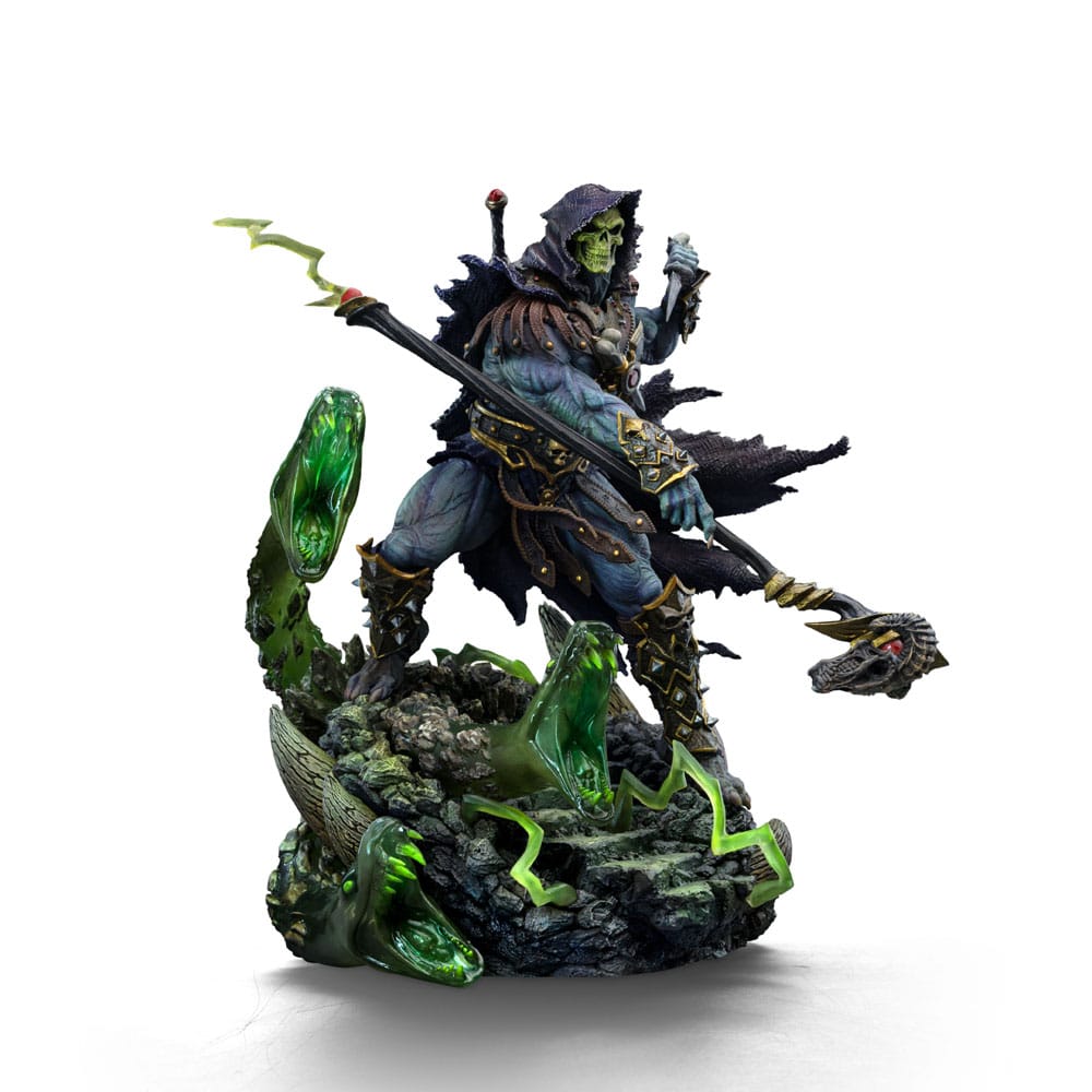 Masters of the Universe Deluxe Art Scale Statue 1/10 Skeletor Unleashed 23 cm - MangaShop.ro