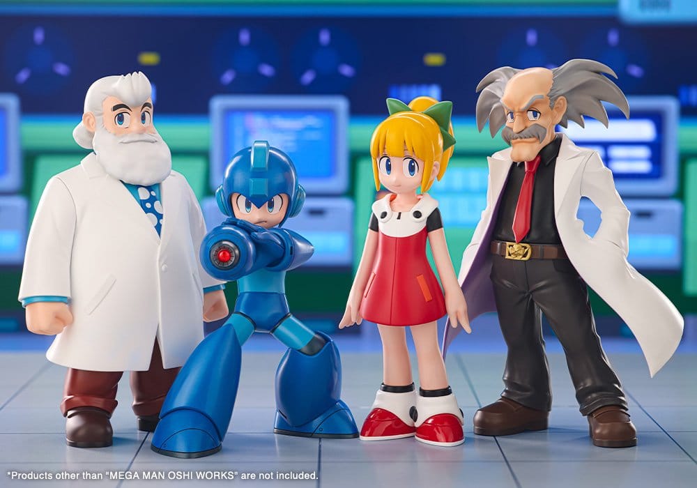 Mega Man Oshi Works PVC Figure Mega Man 18 cm - MangaShop.ro