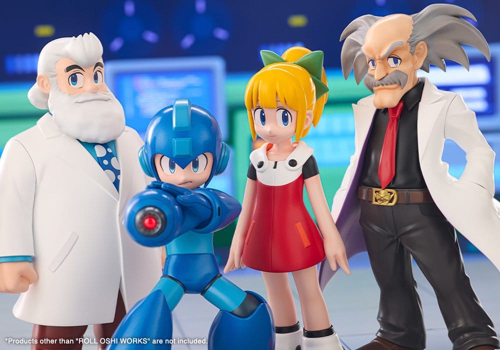 Mega Man Oshi Works PVC Figure Roll 19 cm - MangaShop.ro