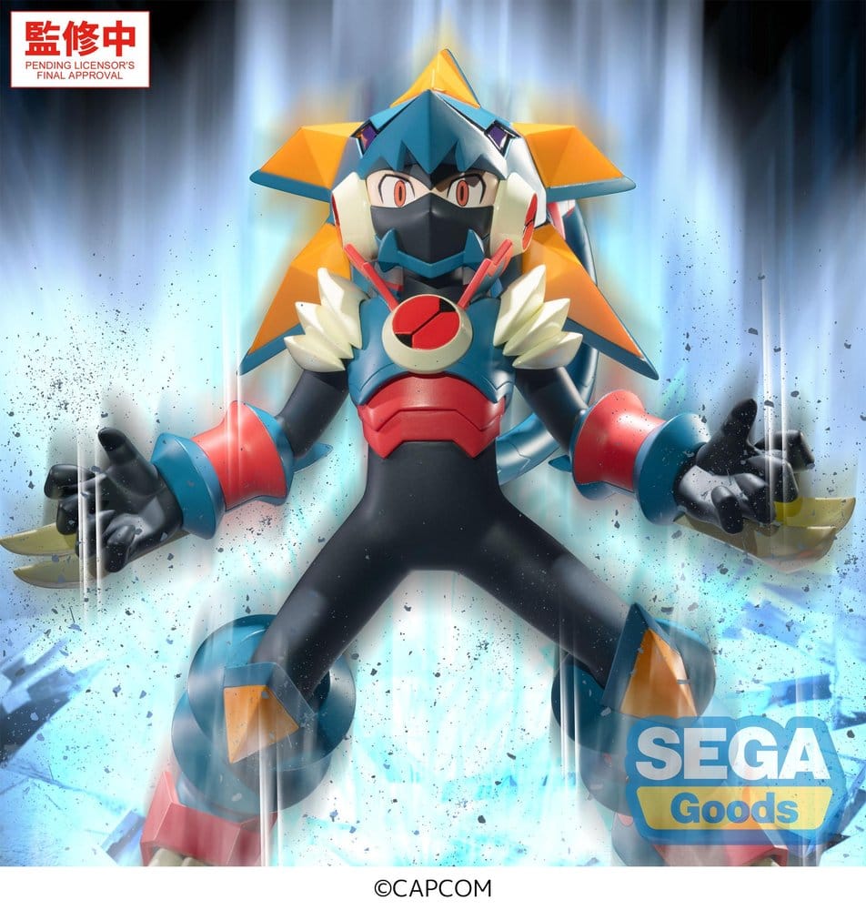 Mega Man Battle Network Luminasta PVC Figure Mega Man Gregar Beast 17 cm - MangaShop.ro