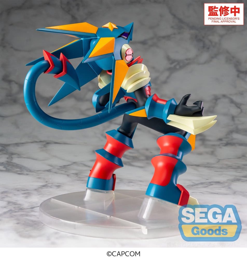 Mega Man Battle Network Luminasta PVC Figure Mega Man Gregar Beast 17 cm - MangaShop.ro
