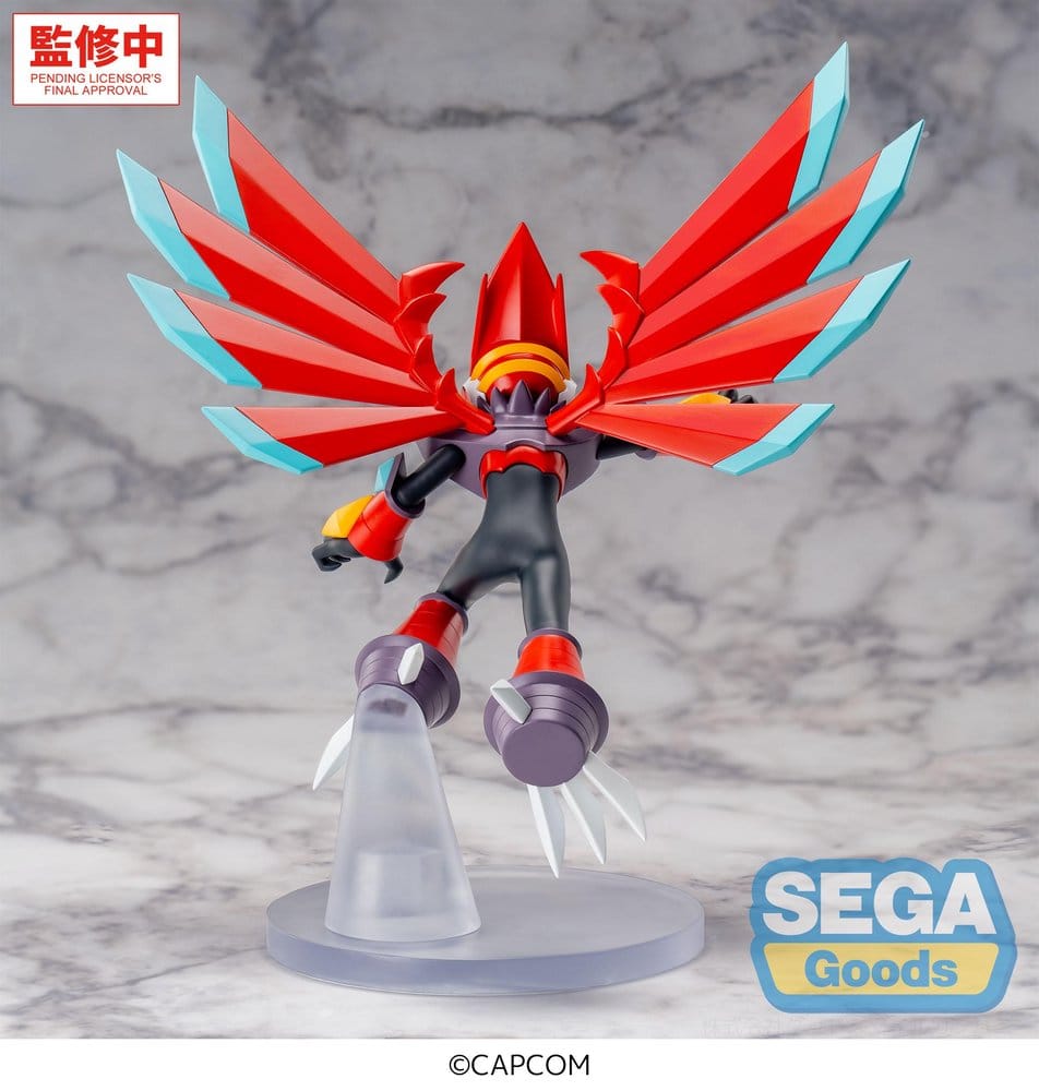 Mega Man Battle Network Luminasta PVC Figure Mega Man Falzar Beast 19 cm - MangaShop.ro
