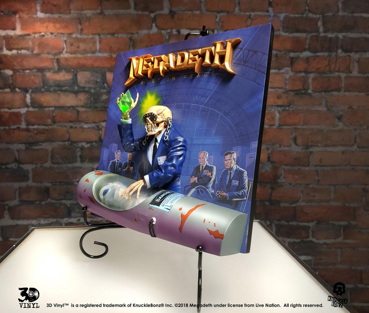 Megadeth 3D Vinyl Statue Rust In Peace 30 cm - MangaShop.ro