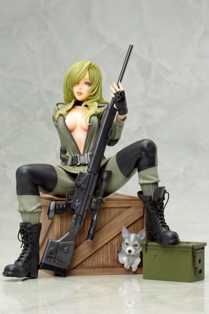 Metal Gear Solid Bishoujo PVC Statue 1/7 Sniper Wolf 19 cm - MangaShop.ro
