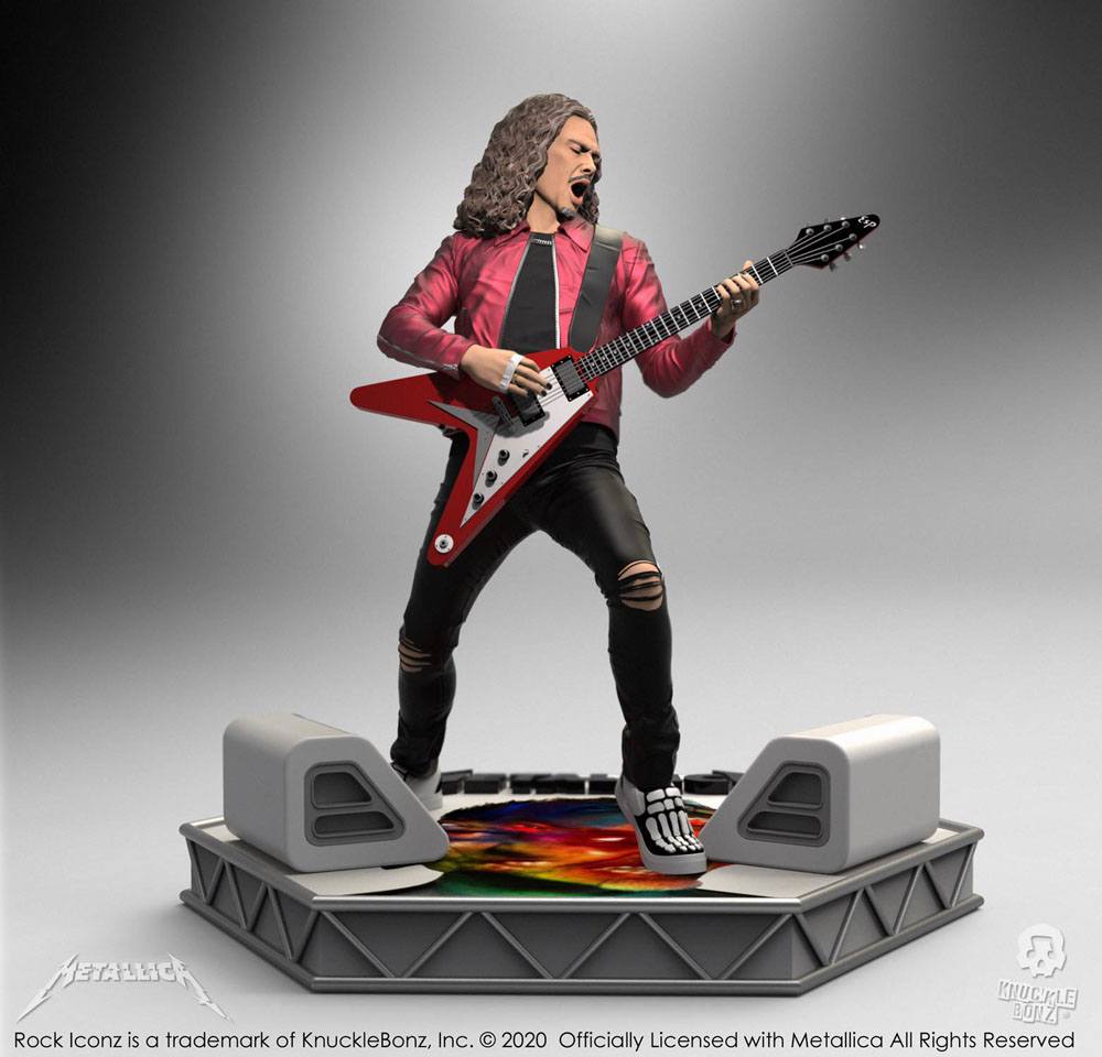Metallica Rock Iconz Statue Kirk Hammett Limited Edition 22 cm - MangaShop.ro