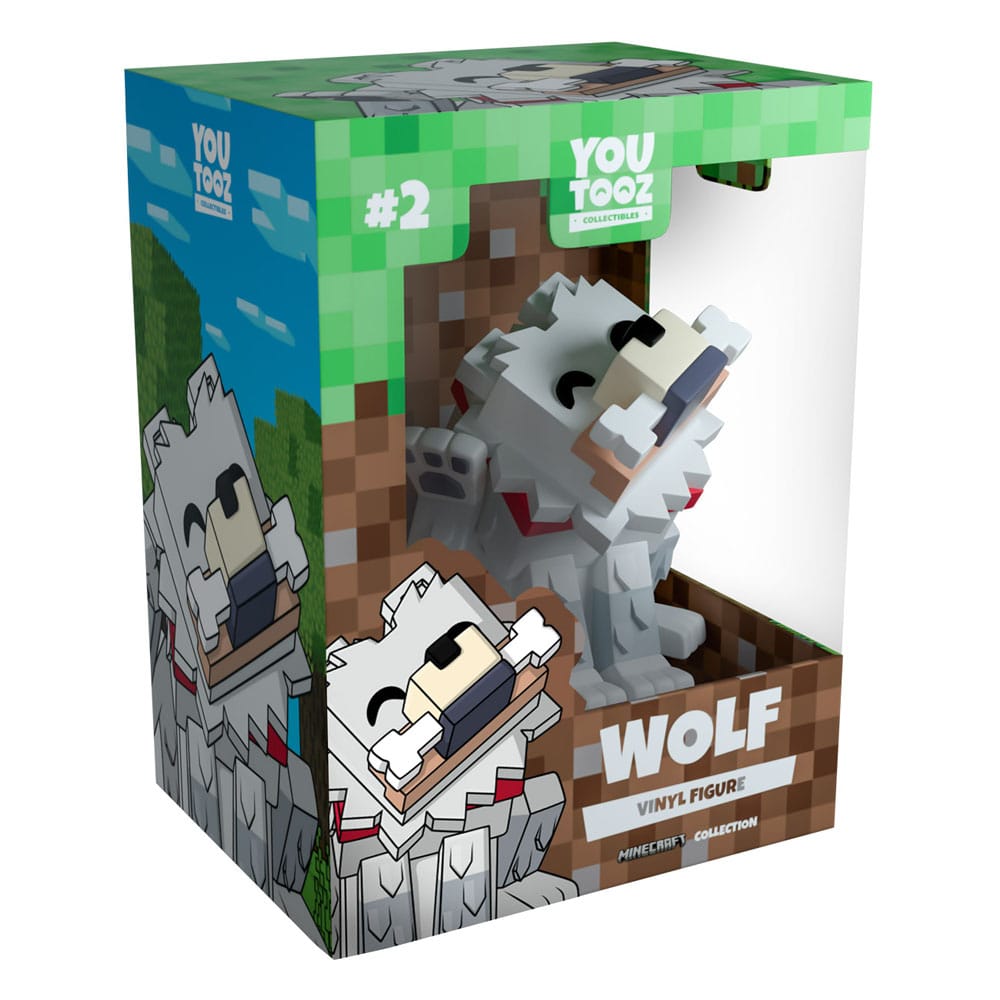 Minecraft Vinyl Figure Haunted Wolf 10 cm - MangaShop.ro