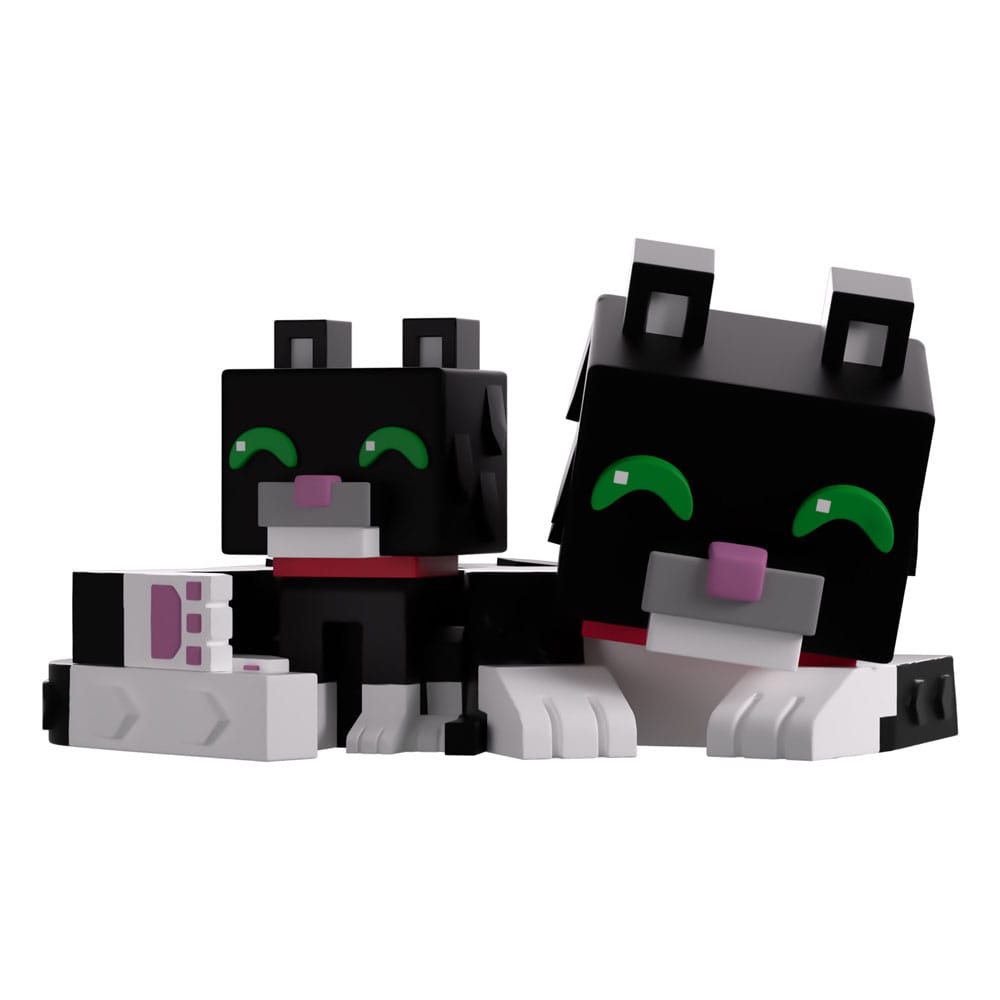 Minecraft Vinyl Figure Tuxedo Cat 6 cm - MangaShop.ro