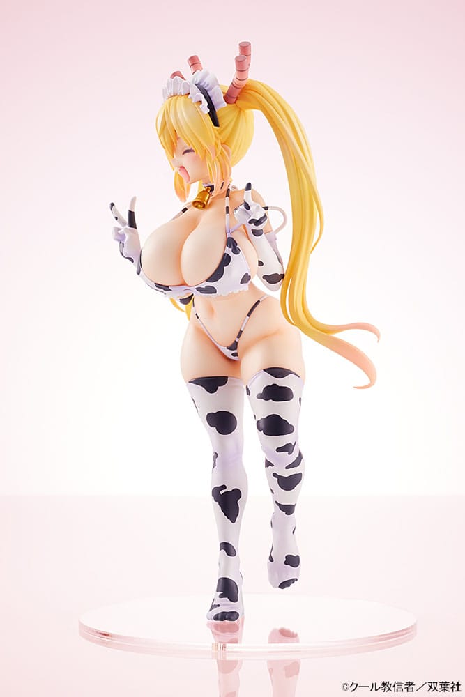 Miss Kobayashi's Dragon Maid PVC Statue 1/7 Tohru Cow Pattern Bikini Ver. 25 cm - MangaShop.ro