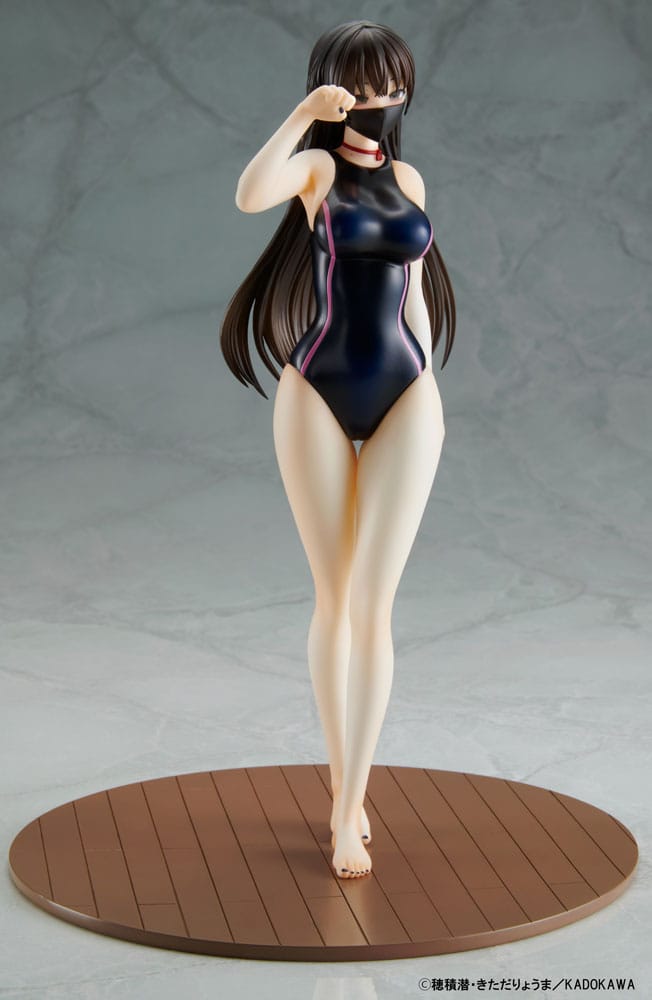 Mishiranu Joshikousei ni Kankinsareta Mangaka no Hanashi PVC Statue 1/6 Konata Competitive Swimsuit & Cat Lingerie Costume Set 26 cm - MangaShop.ro