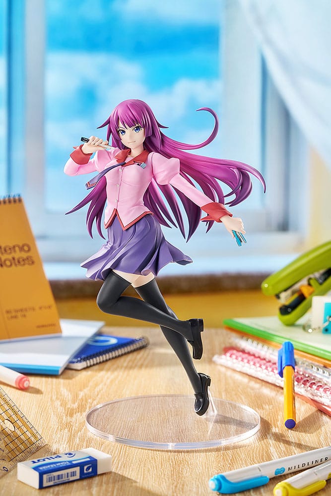 Monogatari Series Pop Up Parade PVC Statue Hitagi Senjyogahara L Size 23 cm - MangaShop.ro
