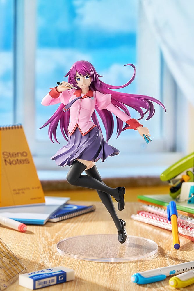 Monogatari Series Pop Up Parade PVC Statue Hitagi Senjyogahara L Size 23 cm - MangaShop.ro