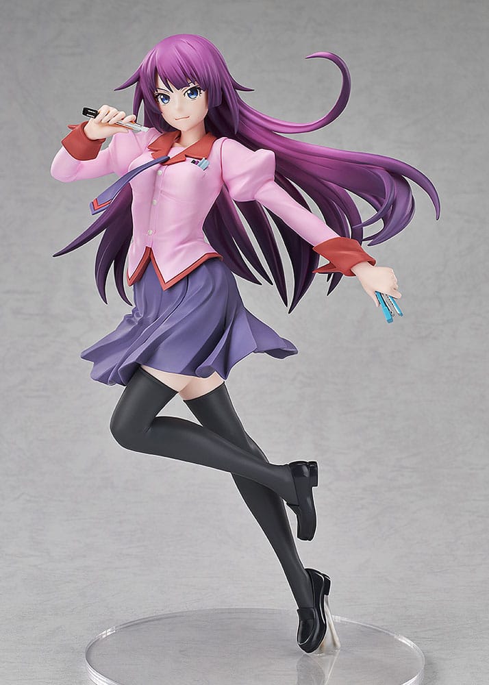 Monogatari Series Pop Up Parade PVC Statue Hitagi Senjyogahara L Size 23 cm - MangaShop.ro