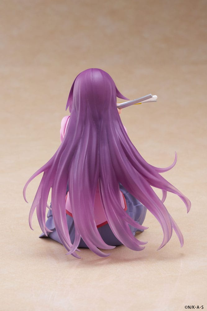 Monogatari PVC Statue Desktop Cute Figure Hitagi Senjougahara 13 cm - MangaShop.ro
