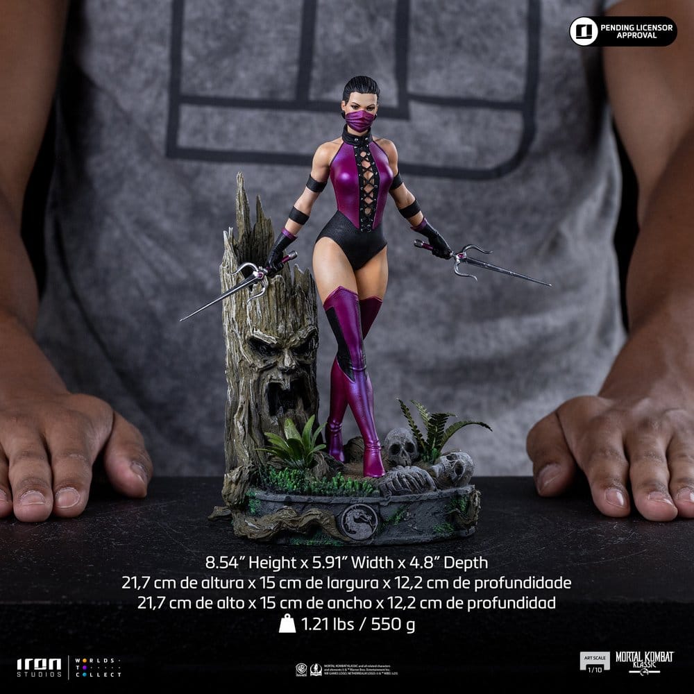 Mortal Kombat Art Scale Statue 1/10 Mileena 22 cm - MangaShop.ro