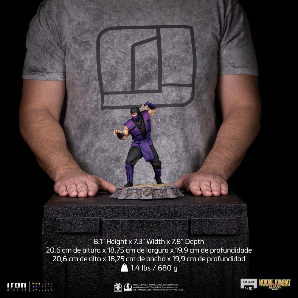 Mortal Kombat Art Scale Statue 1/10 Rain heo exclusive 21 cm - MangaShop.ro