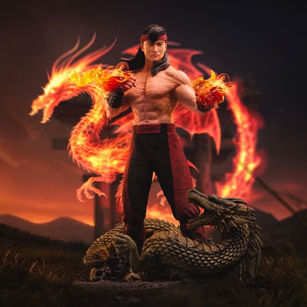 Mortal Kombat Art Scale Statue 1/10 Liu Kang 23 cm - MangaShop.ro