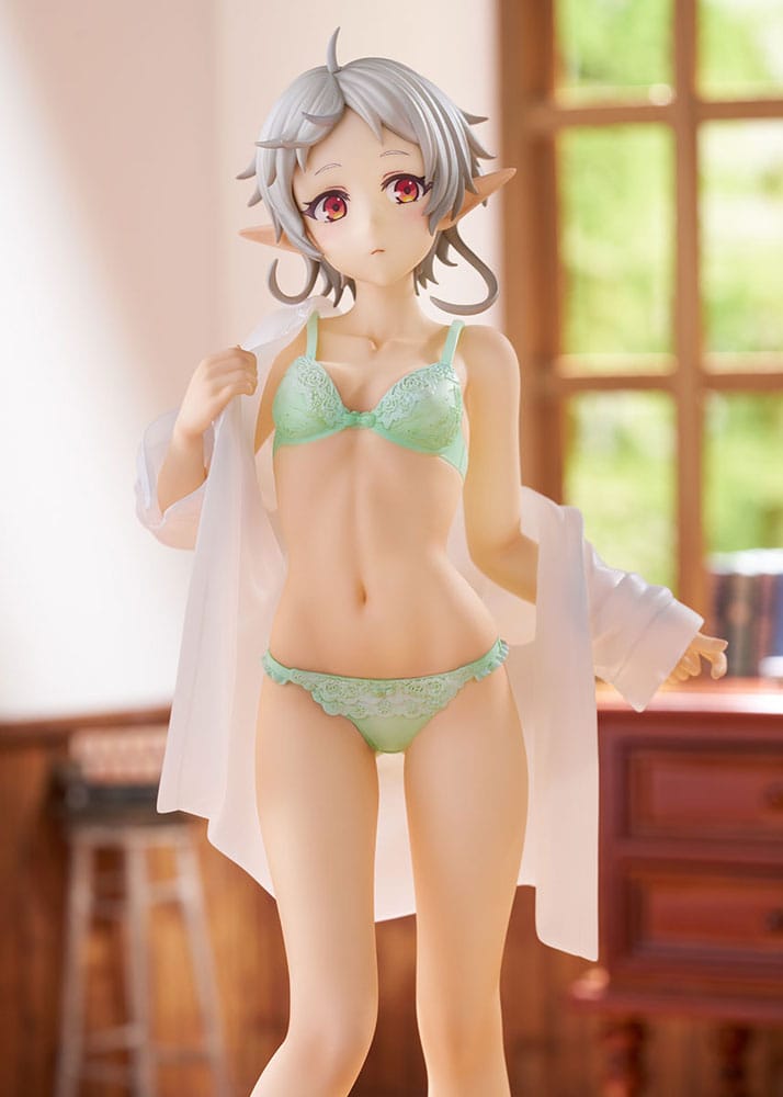 Mushoku Tensei Jobless Reincarnation II Isekai Ittara Honki Dasu PVC Statue 1/7 Sylphiette Greyrat Changing Clothes Mode 23 cm - MangaShop.ro