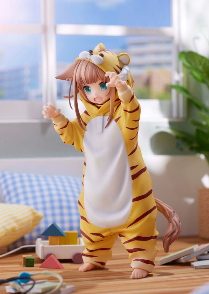 My Cat Is a Kawaii Girl Statue Palette Dress-Up Collection: Tora Kinako 15 cm - MangaShop.ro