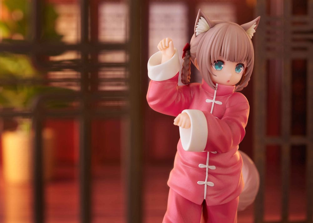 My Cat Is a Kawaii Girl Palette Dress-Up Collection Statue Kinako Nyang fu Ver. 15 cm - MangaShop.ro
