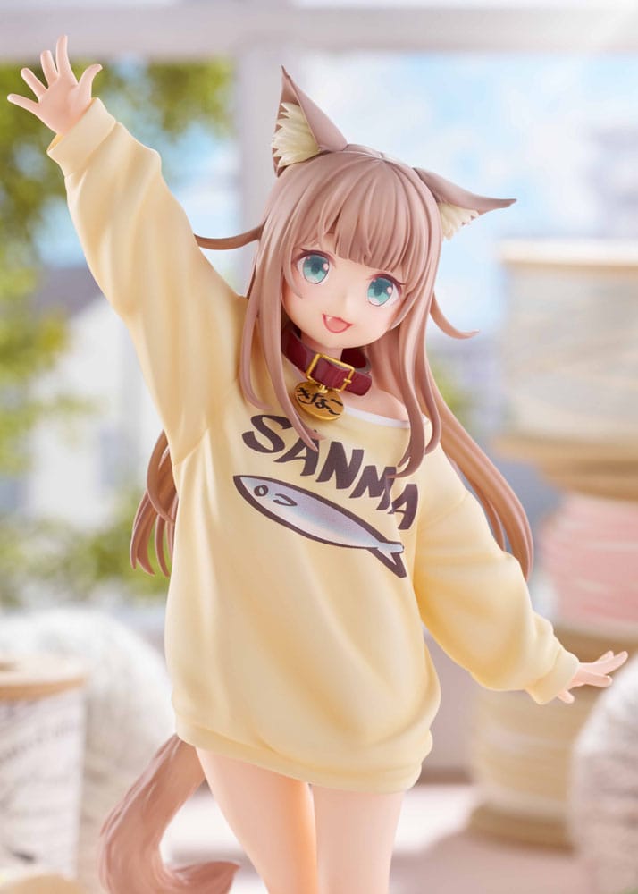 My Cat Is a Kawaii Girl Statue 1/6 Kinako Play With Ver. AmiAmi 21 cm - MangaShop.ro