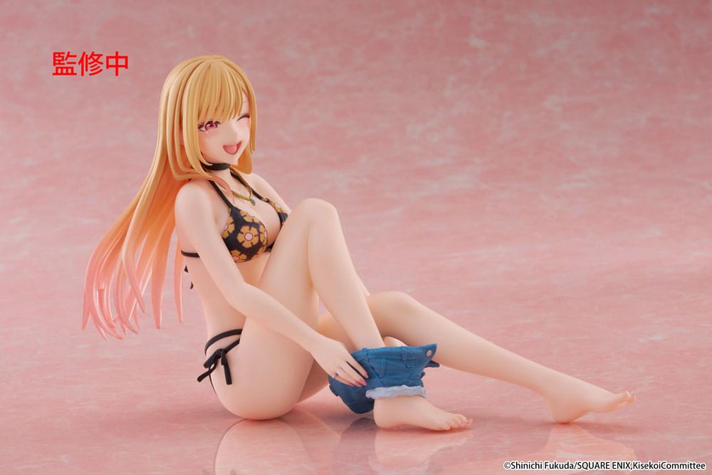 My Dress-Up Darling PVC Statue Desktop Cute Figure Marin Kitagawa Measured Swimsuit Ver. 13 cm - MangaShop.ro