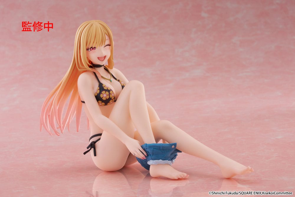 My Dress-Up Darling PVC Statue Desktop Cute Figure Marin Kitagawa Measured Swimsuit Ver. 13 cm - MangaShop.ro