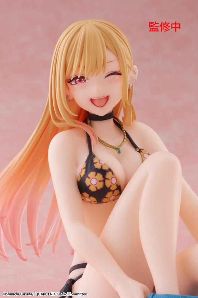 My Dress-Up Darling PVC Statue Desktop Cute Figure Marin Kitagawa Measured Swimsuit Ver. 13 cm - MangaShop.ro