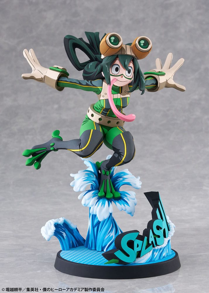 My Hero Academia PVC Statue 1/8 Tsuyu Asui Hero Suit 2D Ver. 20 cm - MangaShop.ro