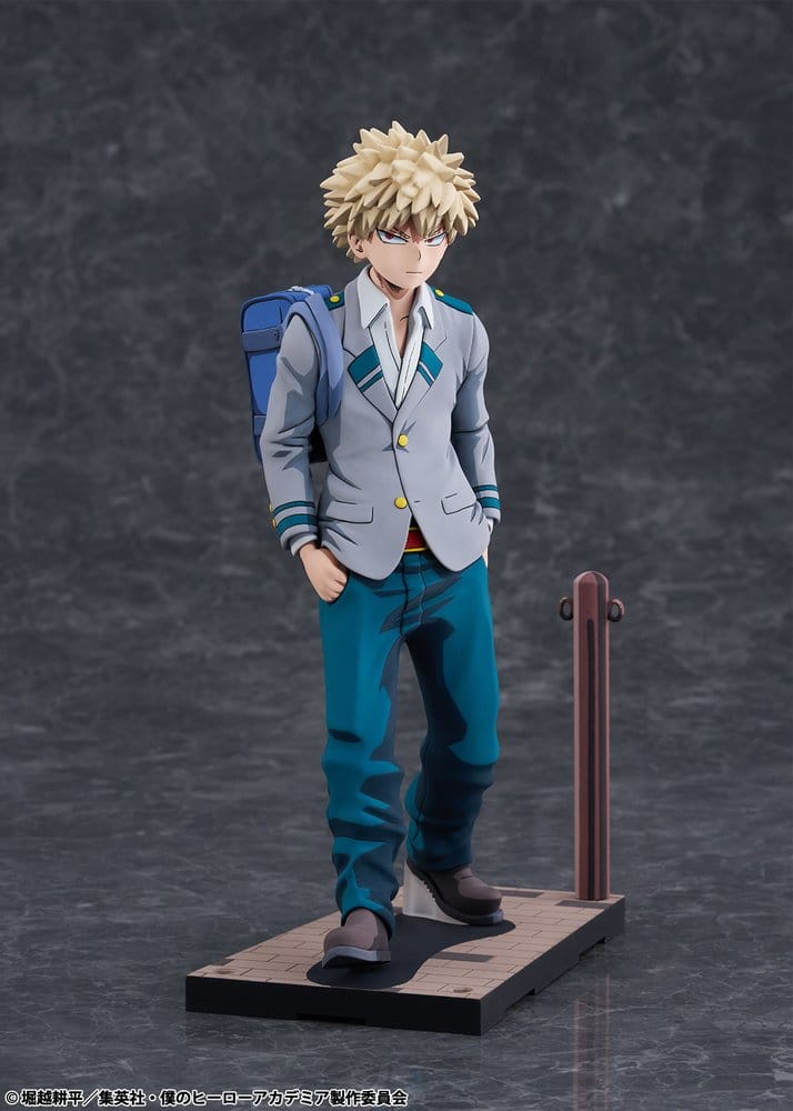 My Hero Academia PVC Figure 1/8 Katsuki Bakugo U.A. High School Uniform 2Dimensioning version 23 cm - MangaShop.ro