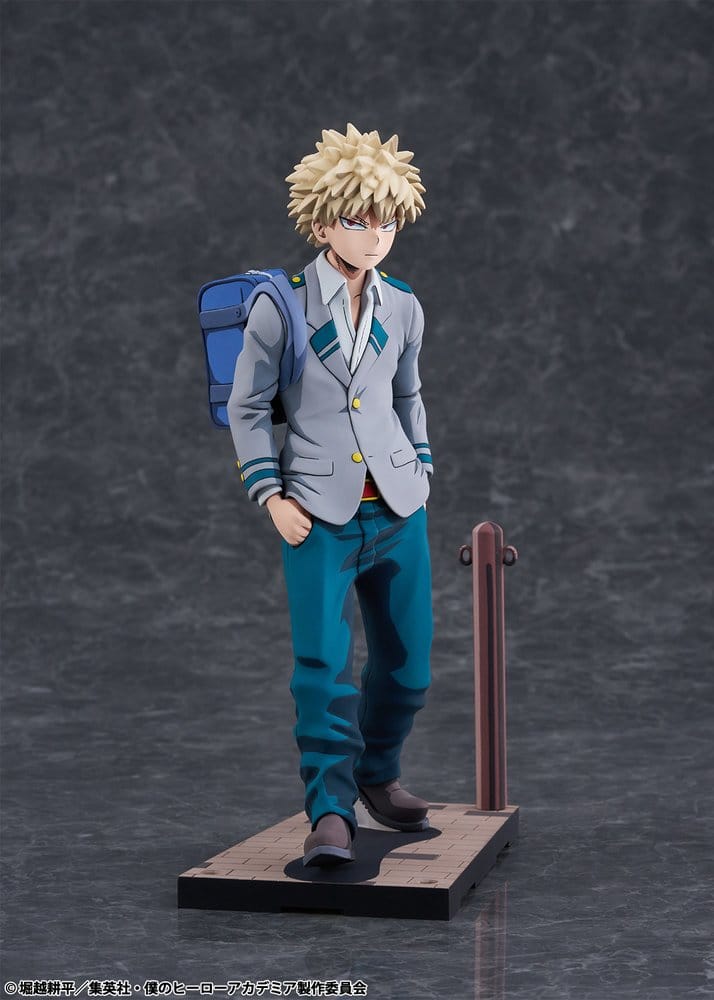 My Hero Academia PVC Figure 1/8 Katsuki Bakugo U.A. High School Uniform 2Dimensioning version 23 cm - MangaShop.ro
