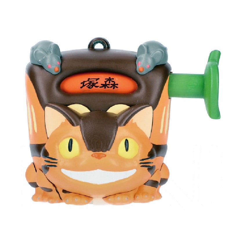 My Neighbor Totoro Key Ring Catbus destination Kurukuru 6 cm - MangaShop.ro