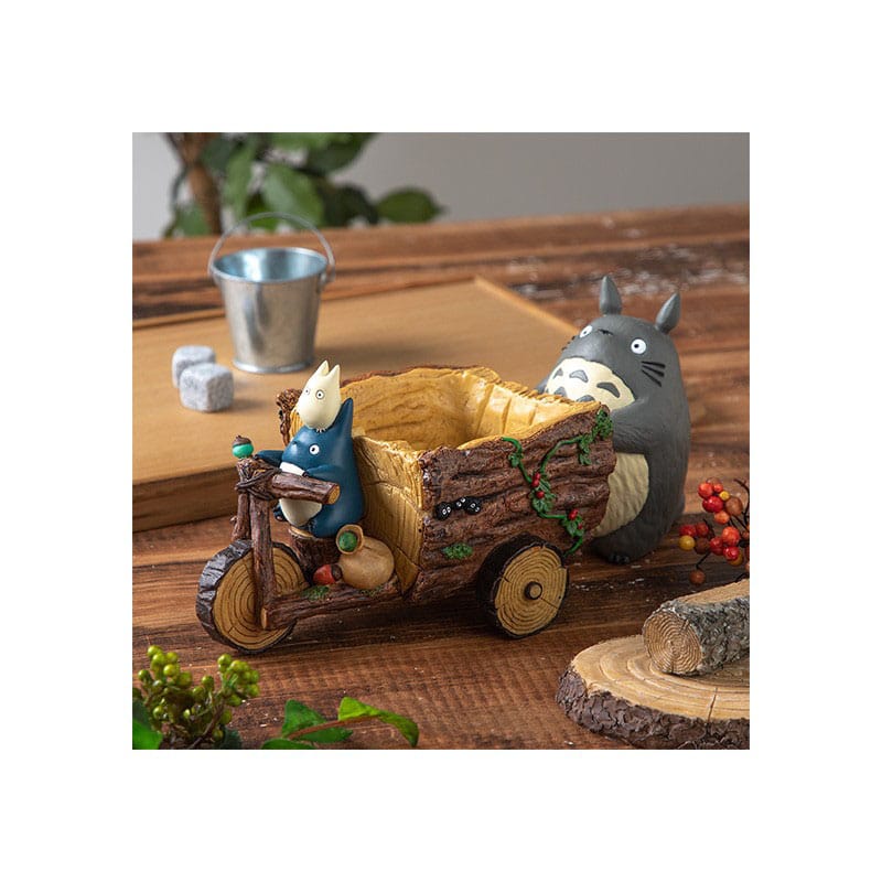 My Neighbor Totoro Diorama / Storage Box Recycle Totoro 13 cm - MangaShop.ro
