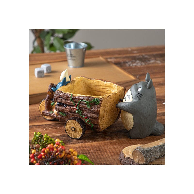My Neighbor Totoro Diorama / Storage Box Recycle Totoro 13 cm - MangaShop.ro