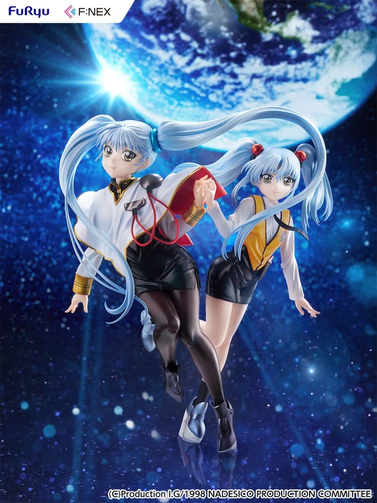 Nadesico the movie The prince of darkness PVC Figure 1/7 Ruri Hoshino double ruriruri Ver. 22 cm - MangaShop.ro