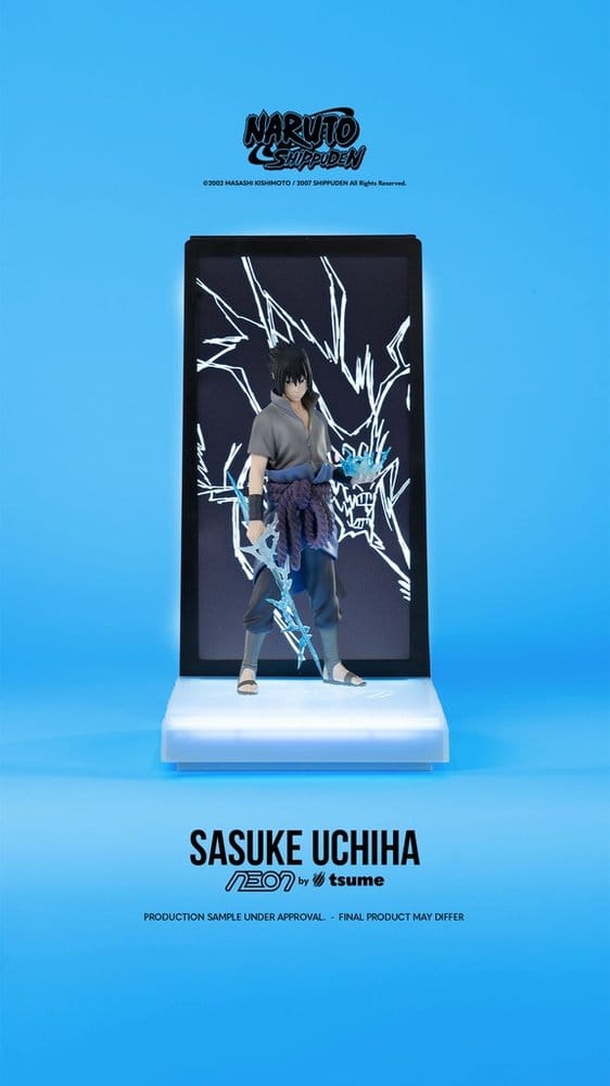 Naruto Neon Figure 1/9 Sasuke Uchiha 25 cm - MangaShop.ro