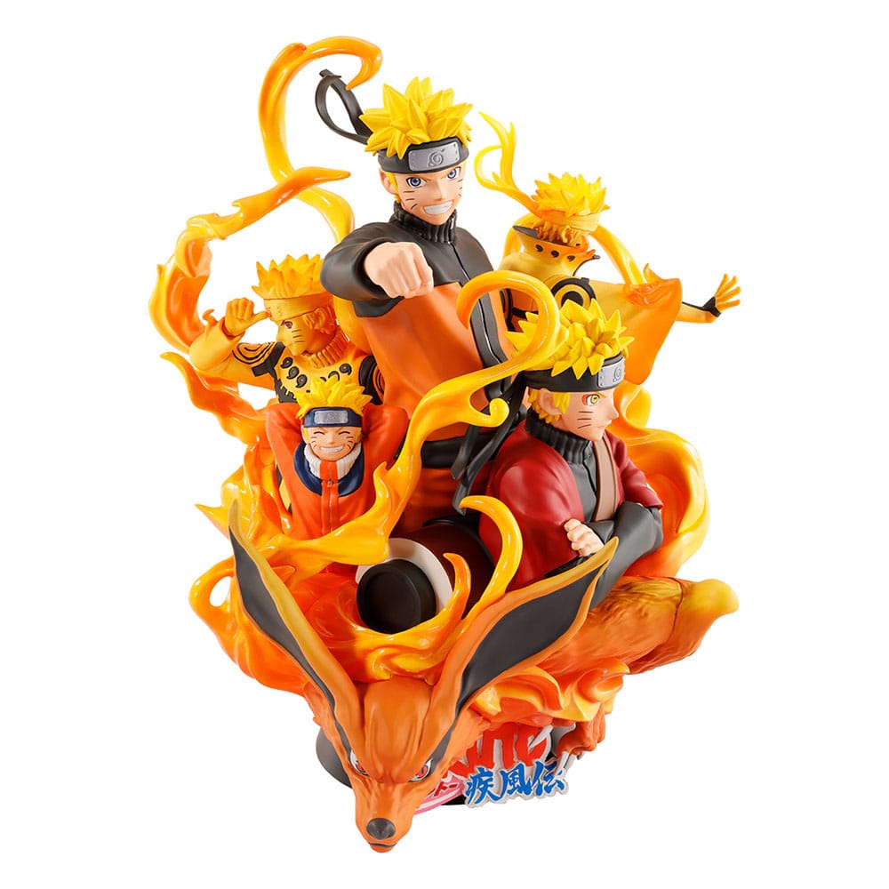 Naruto Shippuden Petitrama DX PVC Mini Statue Naruto 01 15 cm - MangaShop.ro