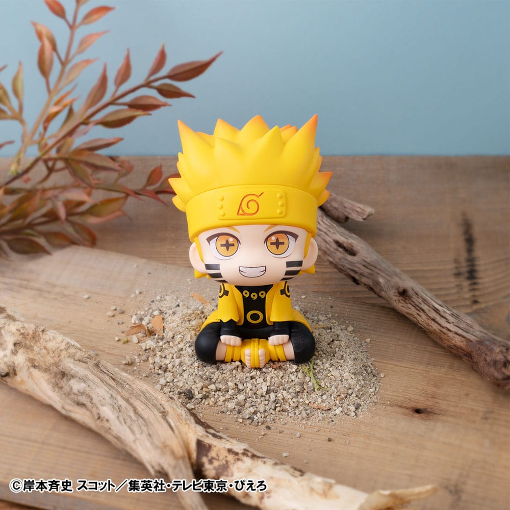 Naruto Shippuden Look Up PVC Statue Naruto Uzumaki Six Paths Sage Mode 11 cm - MangaShop.ro