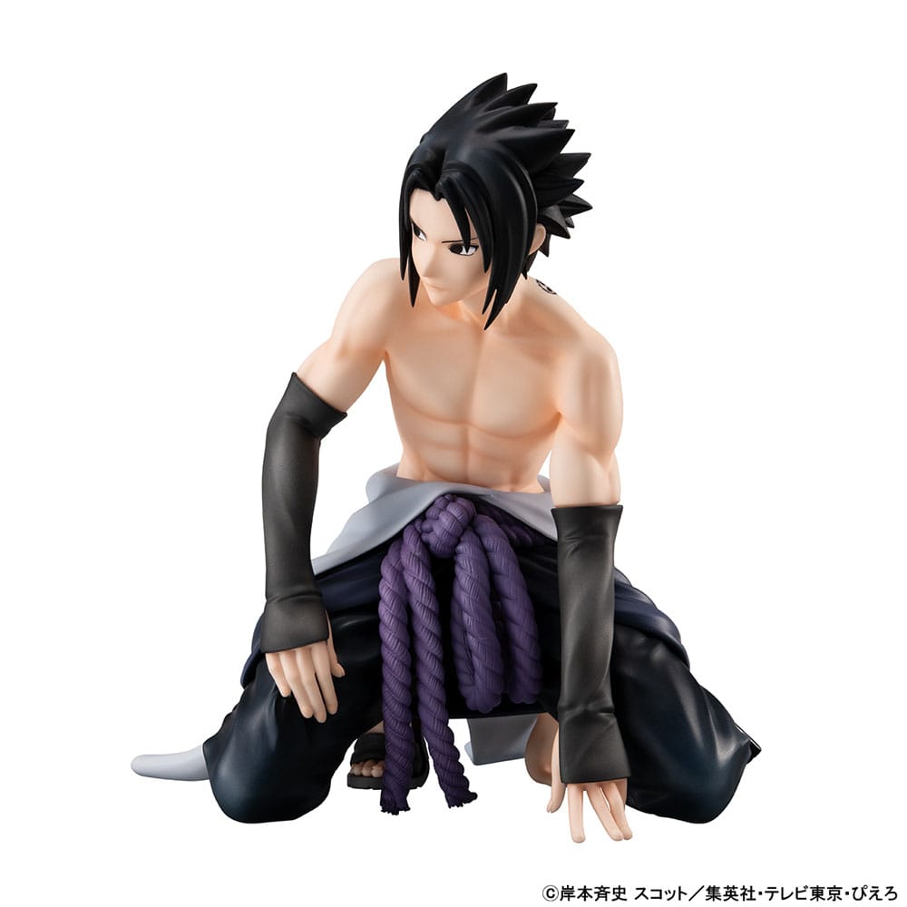 Naruto Shippuden G.E.M. Series PVC Statue Sasuke Palm Size 12 cm - MangaShop.ro