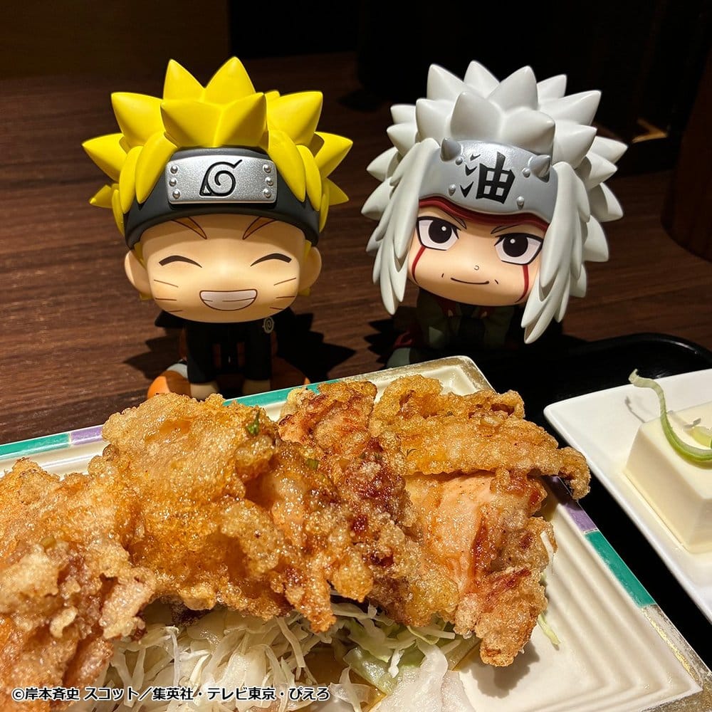 Naruto Shippuden Look Up PVC Figures 2-Pack Naruto Uzumaki Smile Ver. & Jiraiya 11 cm (with gift) - MangaShop.ro