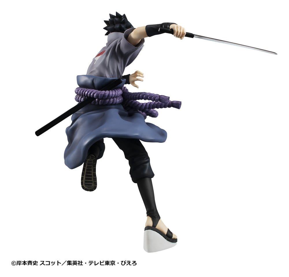 Naruto Shippuden G.E.M. Series PVC Figure Sasuke Uchiha Great Ninja War Ver. 23 cm (Repeat) - MangaShop.ro