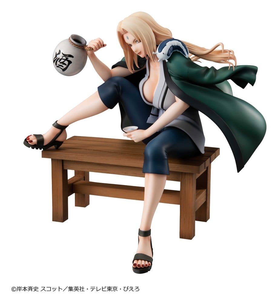 Naruto Shippuden Naruto Gals PVC Figure Tsunade Ver.2 16 cm (Repeat) - MangaShop.ro