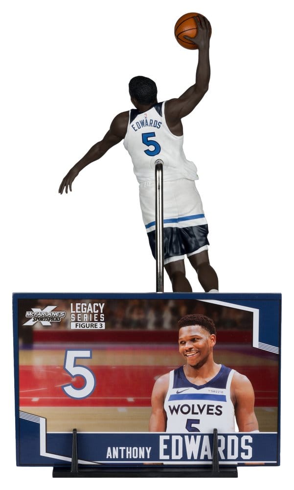 NBA McFarlane's SportsPicks Action Figure Anthony Edwards (Minnesota Timberwolves) 21 cm - MangaShop.ro