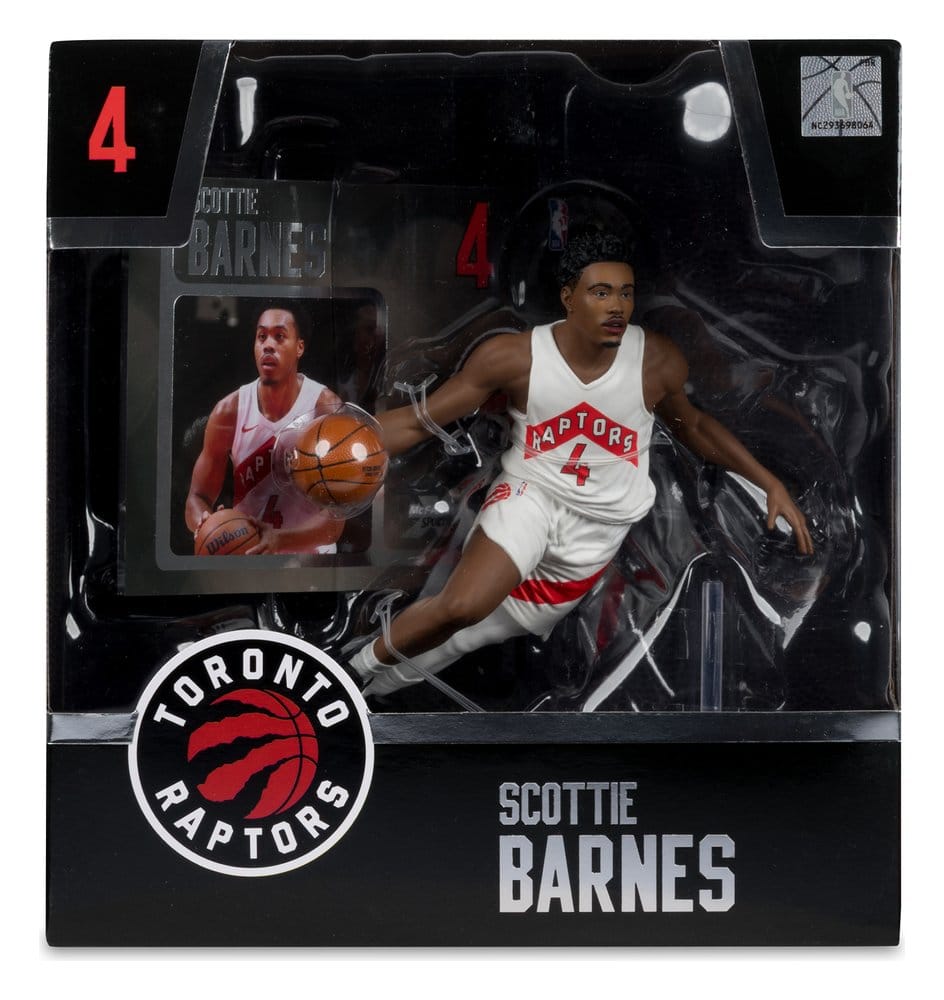 NBA McFarlane's SportsPicks Action Figure Scottie Barnes (Toronto Raptors) 15 cm - MangaShop.ro