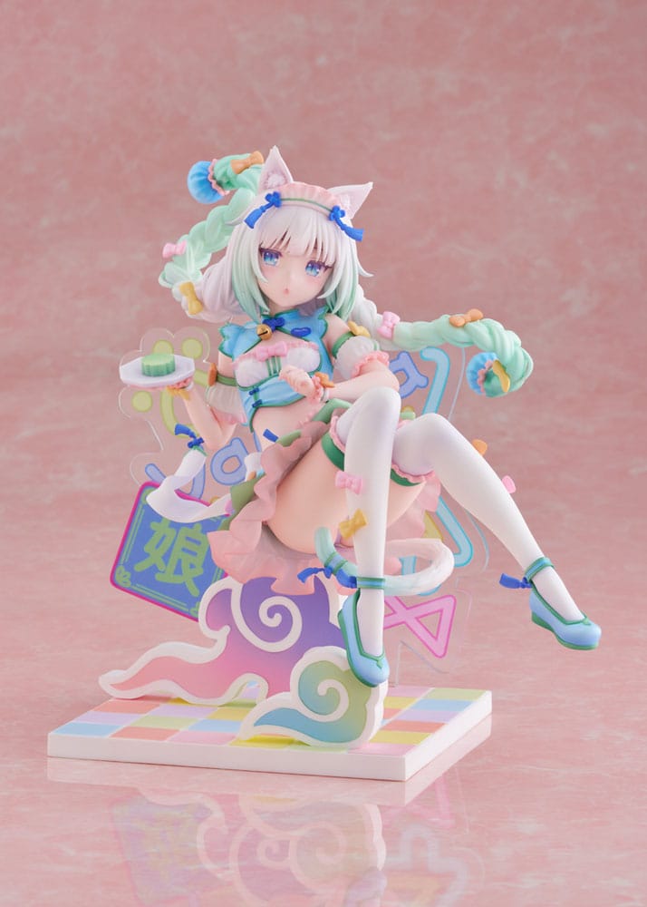 Nekopara PVC Statue 1/7 Vanilla Dreamy Cute China Ver. 17 cm - MangaShop.ro